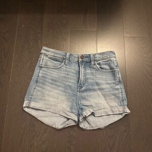Abercrombie and Fitch High Rise Jean Short